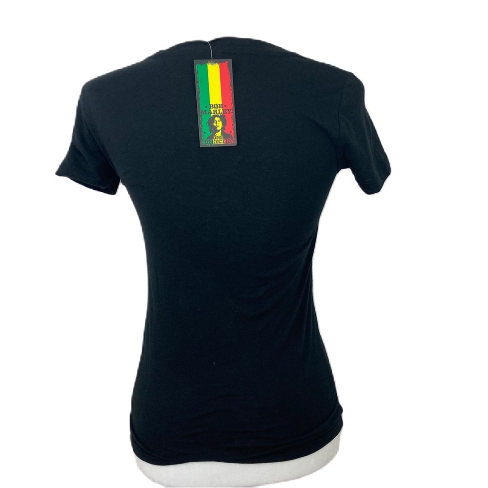 NWT Official Bob Marley One Love Rasta T-Shirt Jamaica Collection Womens S - Picture 5 of 17